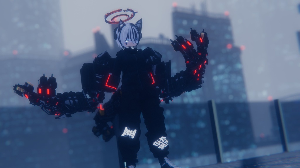 戦闘用義手 CFA-MA-1 【VRChat想定】