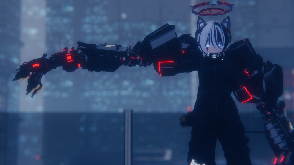 戦闘用義手 CFA-MA-1 【VRChat想定】