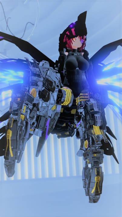 【3Dモデル】CFA-L-Ⅰ 重装戦術高機動義足 黎焔