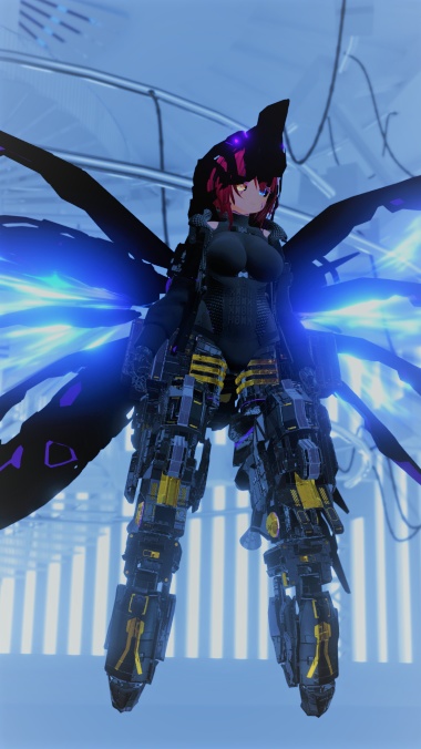 【3Dモデル】CFA-L-Ⅰ 重装戦術高機動義足 黎焔