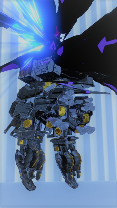 【3Dモデル】CFA-L-Ⅰ 重装戦術高機動義足 黎焔