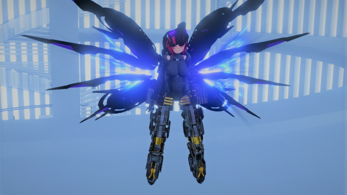 【3Dモデル】CFA-L-Ⅰ 重装戦術高機動義足 黎焔