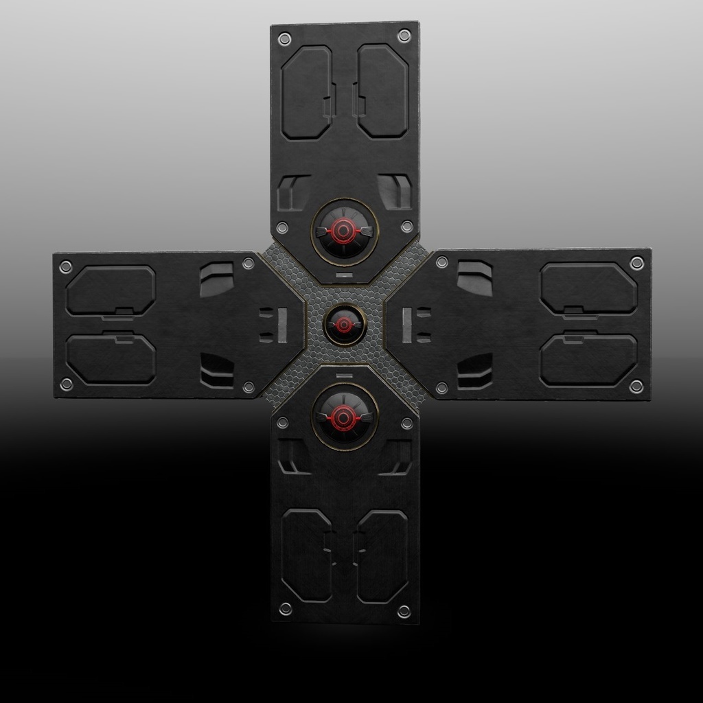 【3Dモデル】CFA-A-Ⅴ 感覚拡張センサー