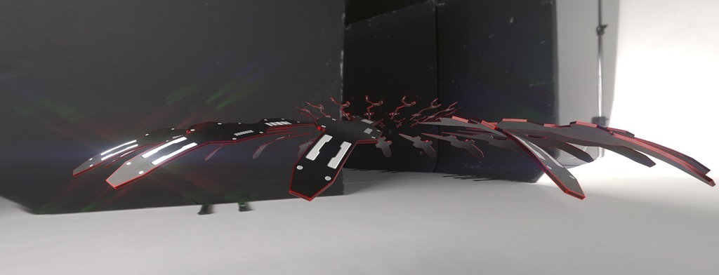 【3Dモデル】CFA-R-Ⅱ 機械式リング 紅海月