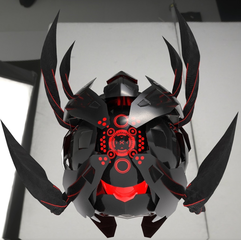 【3Dモデル】CFA-MAB-1 多重装甲 戦闘マスク