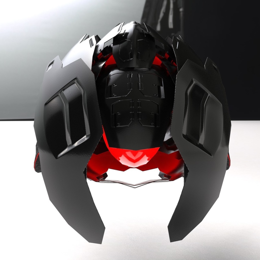 【3Dモデル】CFA-MAB-1 多重装甲 戦闘マスク