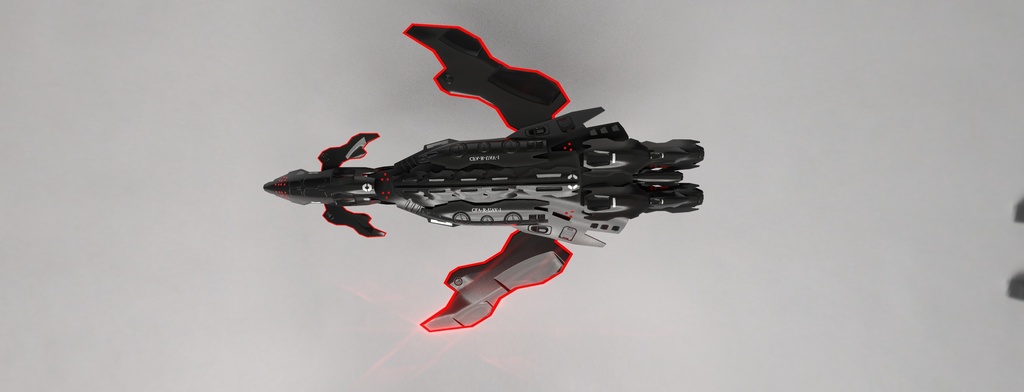 オリジナル3Dアバター「AI制御式戦闘機械」付属「CFAーRーUAV1」