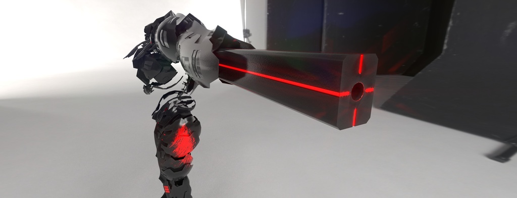 オリジナル3Dアバター「AI制御式戦闘機械」付属「CFAーRーUAV1」