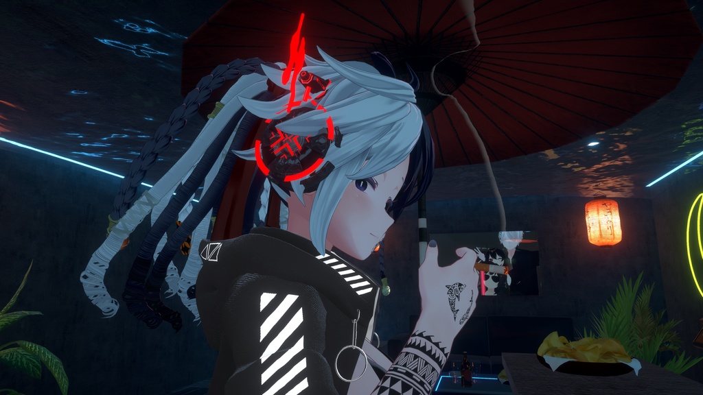 【3Dモデル】CFA-A-Ⅶ サイバー風ヘッドホン