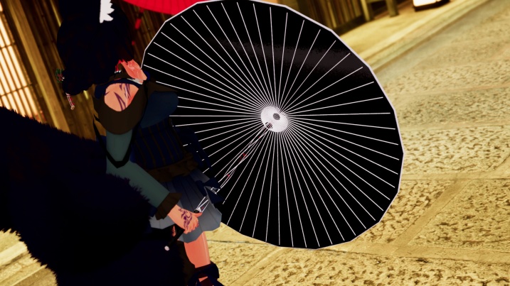 【3Dモデル】番傘 CFA-A-XI 光残響