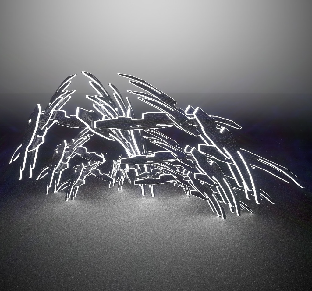 【3Dモデル】CFA-A-XII 獄翼