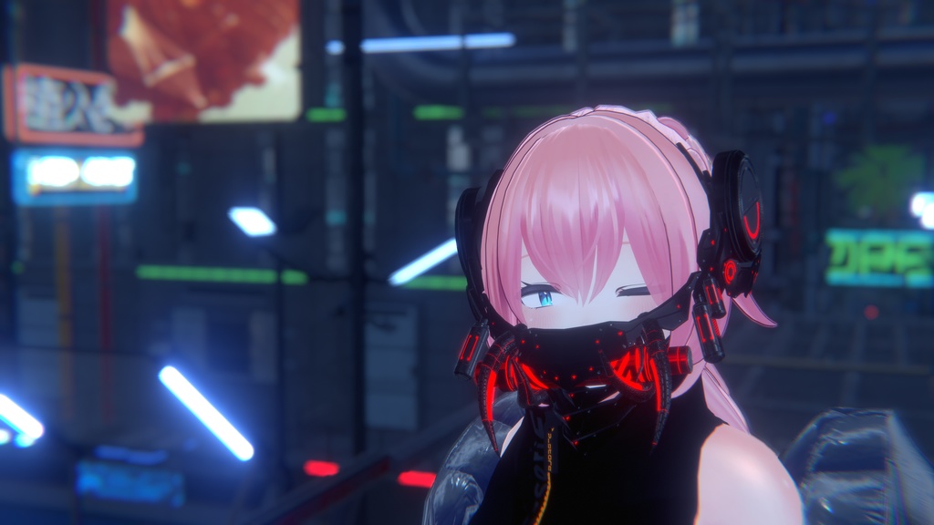 【3Dモデル】CFA-A-XV 多重装甲戦闘フェイスマスⅢ