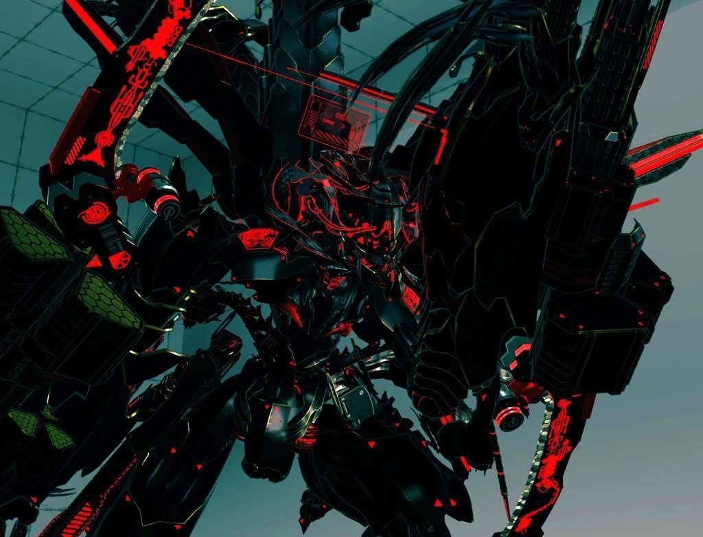 オリジナル3Dモデル「CFA製 特殊型アンドロイド Rote Nacht Specifications」