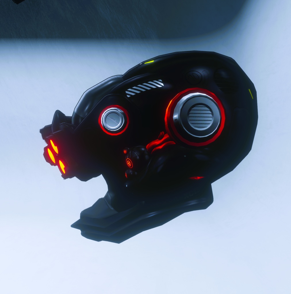 【3Dモデル】CFA-A-XVII 多重装甲戦闘フェイスマス V