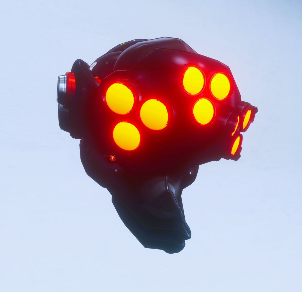 【3Dモデル】CFA-A-XVII 多重装甲戦闘フェイスマス V