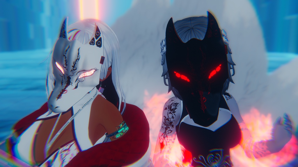 【3Dモデル】CFA-A-VIII 狐機面