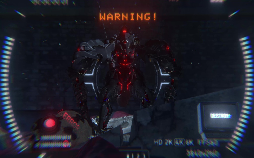 オリジナル3Dアバター 「Abyss-S-00」