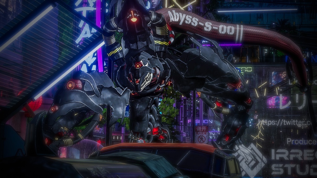 オリジナル3Dアバター 「Abyss-S-00」