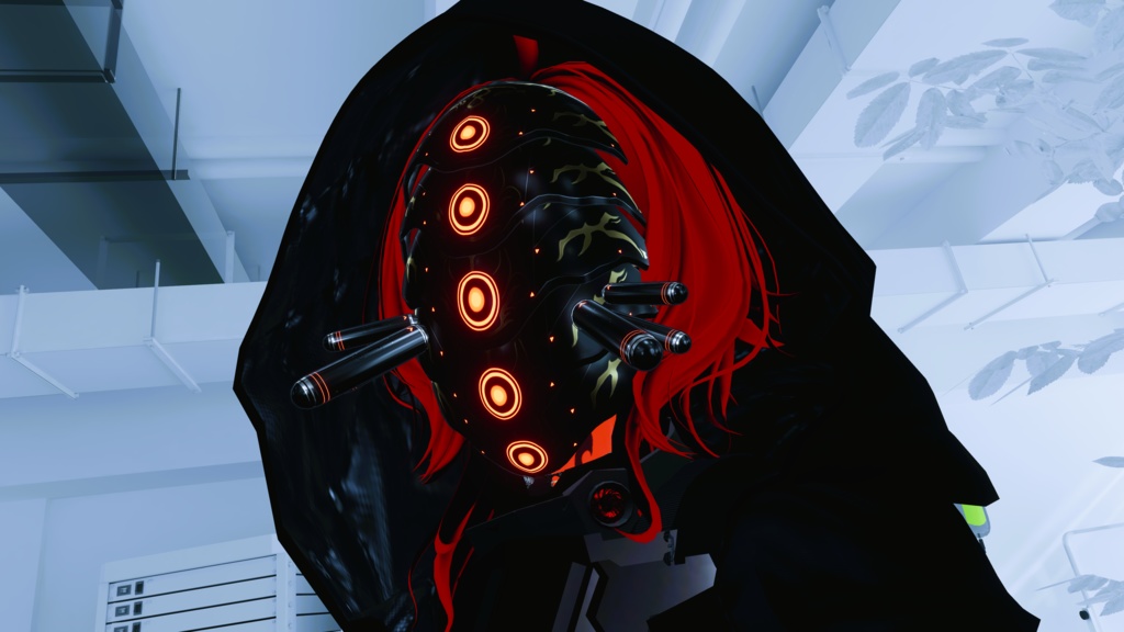 【3Dモデル】CFA-A-IX 多重装甲戦闘フェイスマス VI