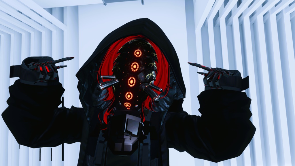 【3Dモデル】CFA-A-IX 多重装甲戦闘フェイスマス VI