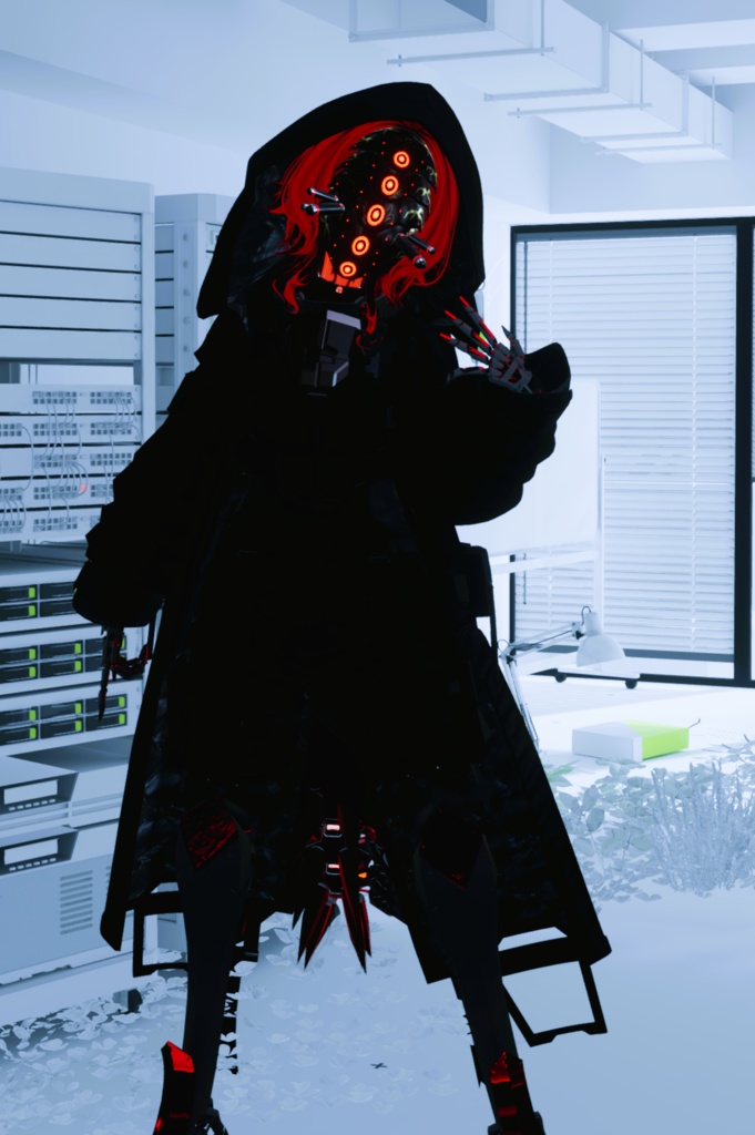 【3Dモデル】CFA-A-IX 多重装甲戦闘フェイスマス VI