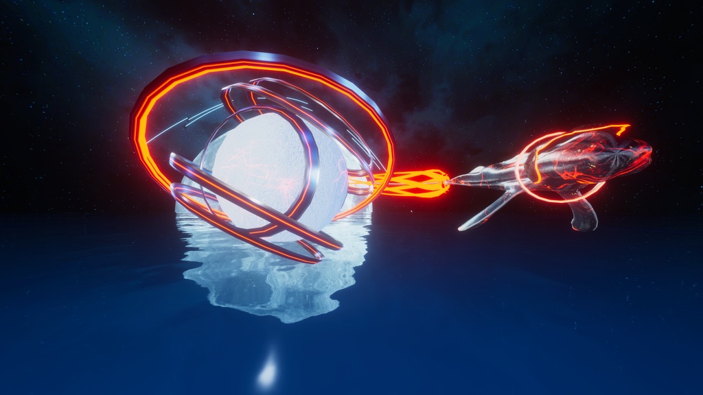 【3Dモデル】HALO CFA-PCW-H 月鯨 Moon Whale