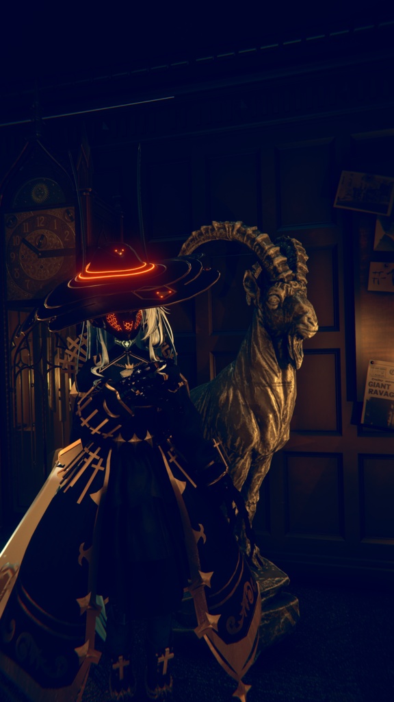 【3Dモデル】CFA-A-X 多重装甲戦闘フェイスマス VII