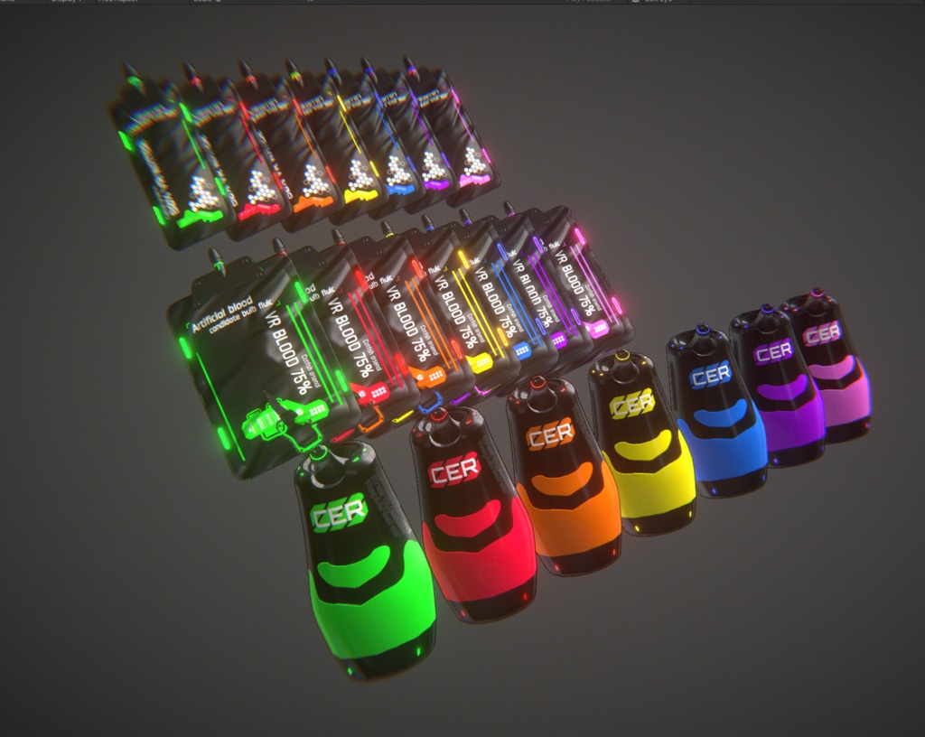 【3Dモデル】CFA-Food Pack Ⅰ