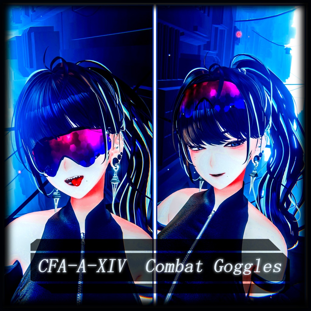 【3Dモデル】CFA-A-XIV Combat Goggles