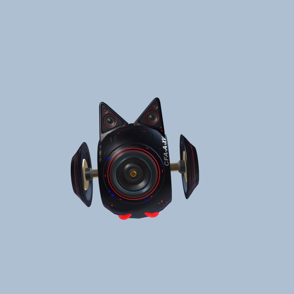 【3Dモデル】CFA-A-XV 猫耳スピーカードローン