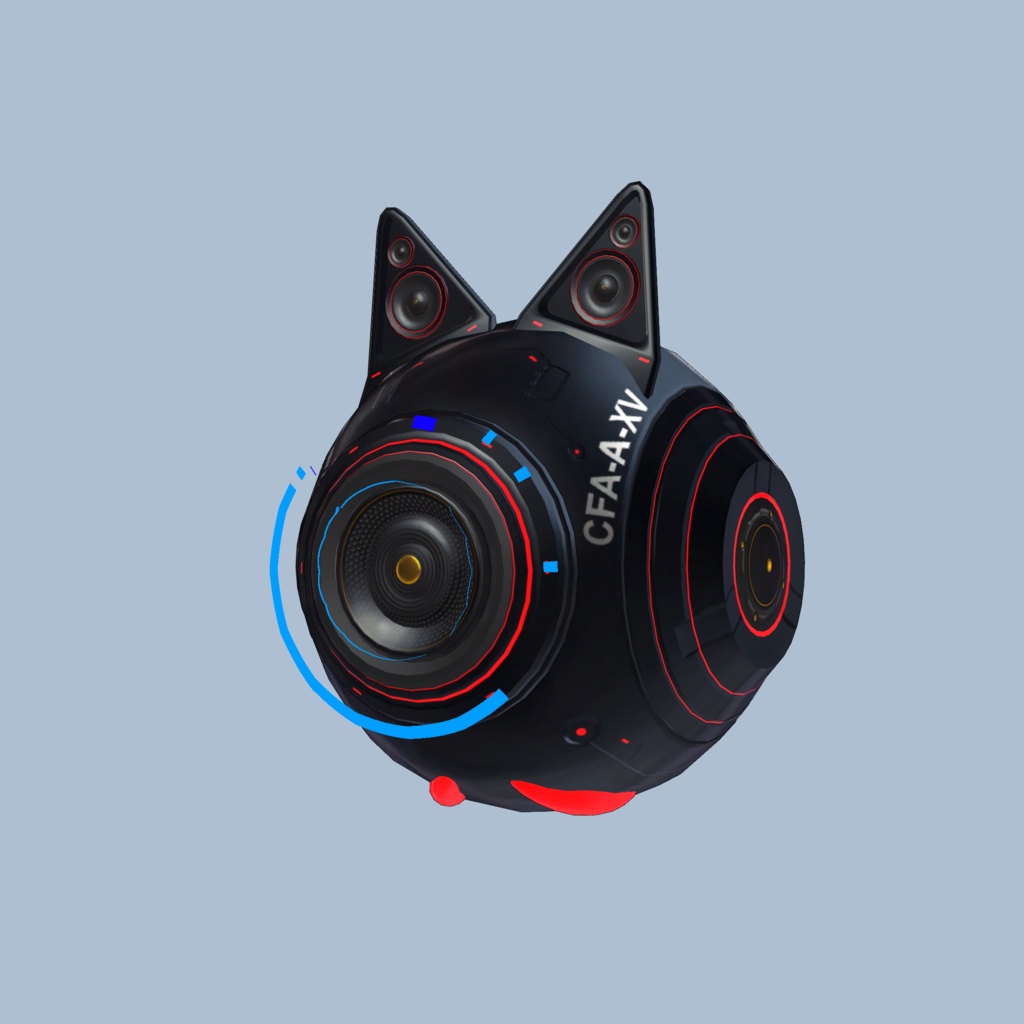【3Dモデル】CFA-A-XV 猫耳スピーカードローン