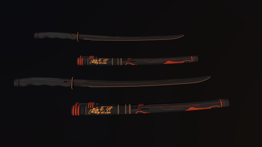 【3Dモデル】CFA-A-XVIII 鬼灯 火花ギミック付き