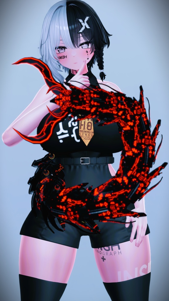 【3Dモデル】CFA-Tail-V Centipede