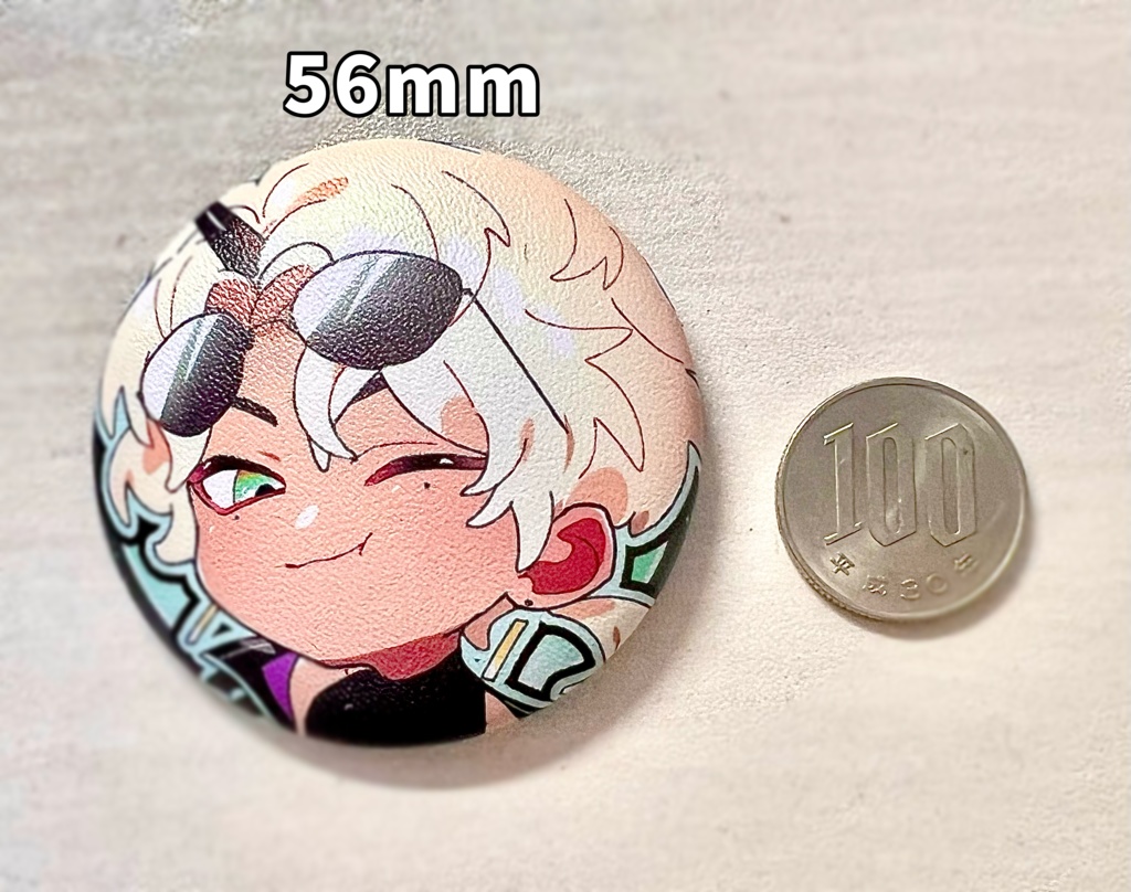 地獄王たちのぷにぷに缶バッチ☆(サタン、ベルゼブブ、マモン、ベルフェゴール、アスモデウス)