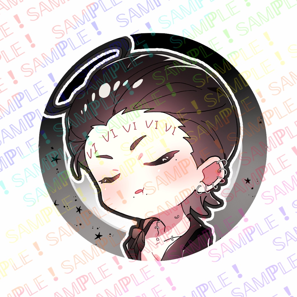 地獄王たちのぷにぷに缶バッチ☆(サタン、ベルゼブブ、マモン、ベルフェゴール、アスモデウス)