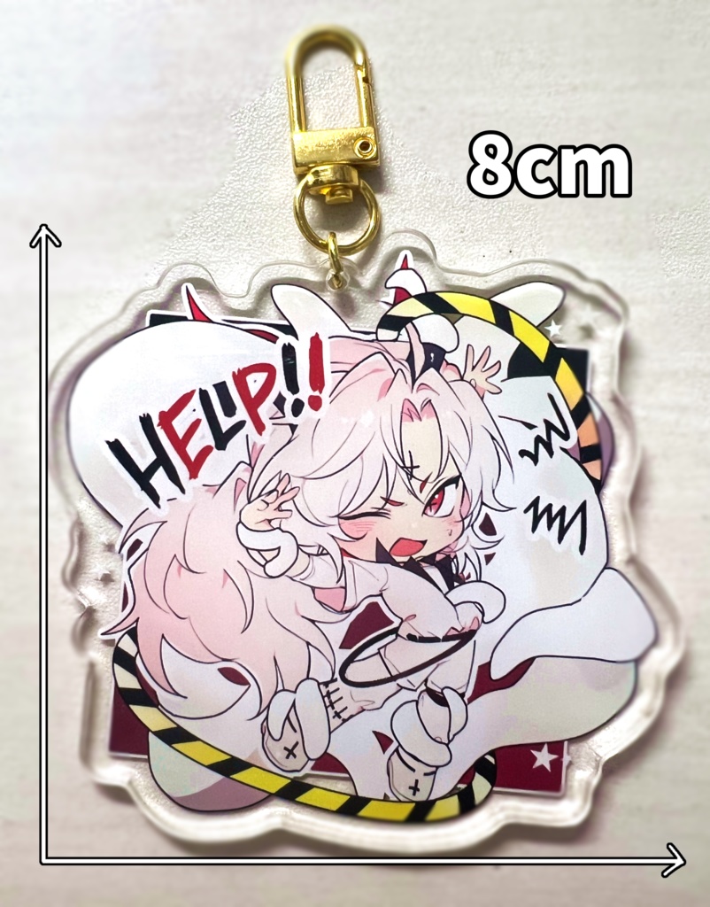 サタン触手倶楽部〜‼️アクリルキーホルダー（8cm）