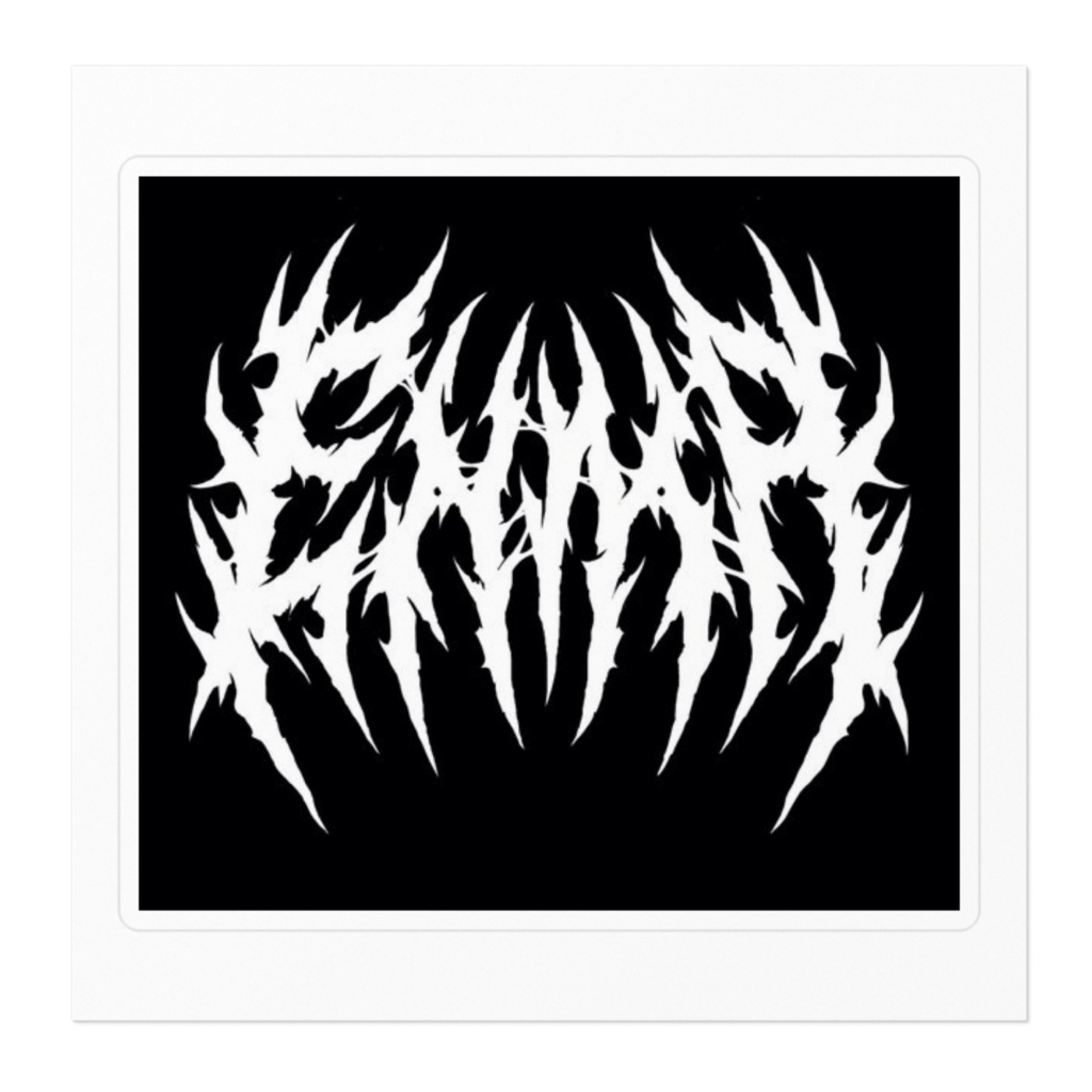 🖤閻魔ロゴステッカー🖤
