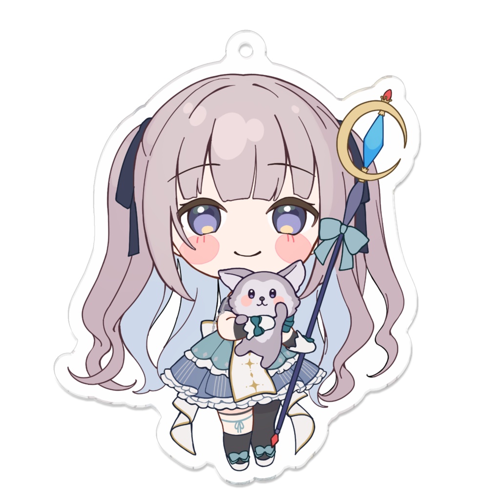 花宮みくる V.ertex1周年記念限定アクキー 初期立ち絵ver.