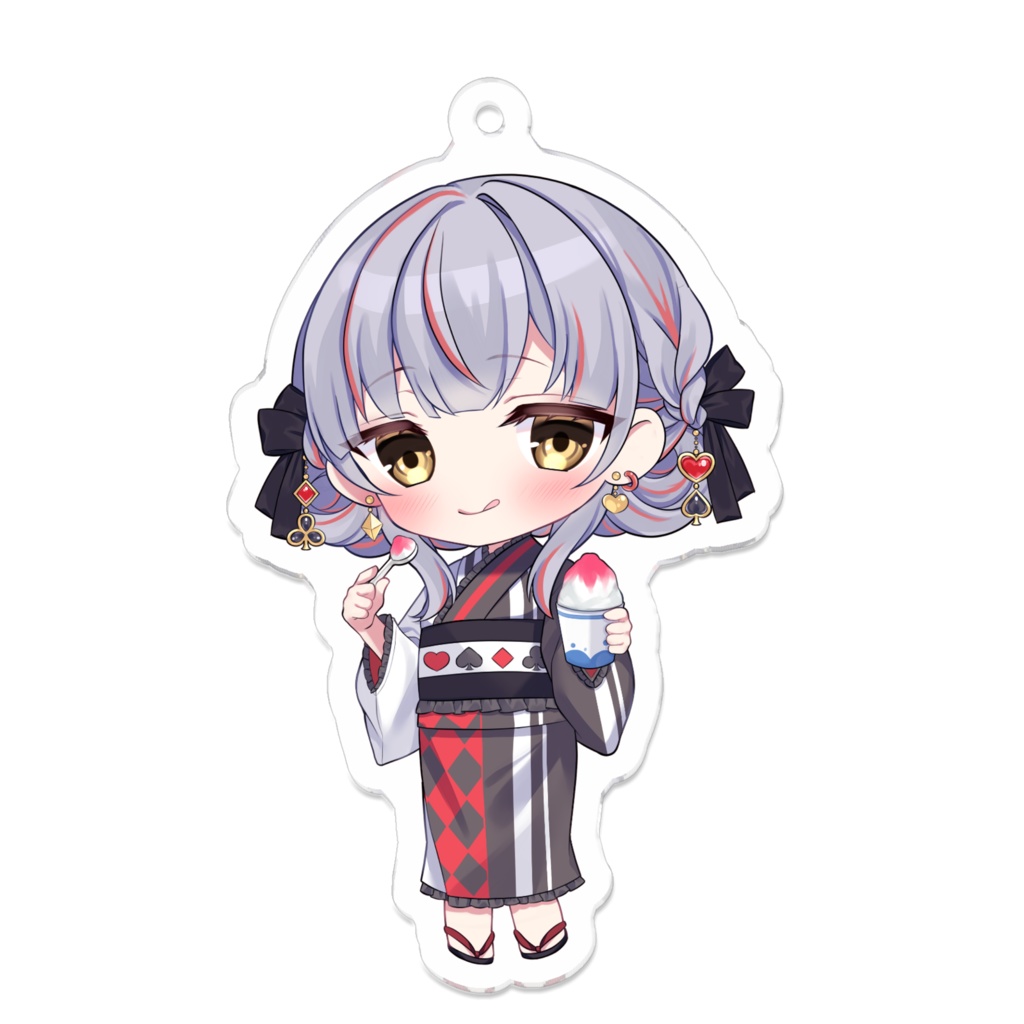 紅夜アリス V.ertex1周年記念限定アクキー 浴衣ver.