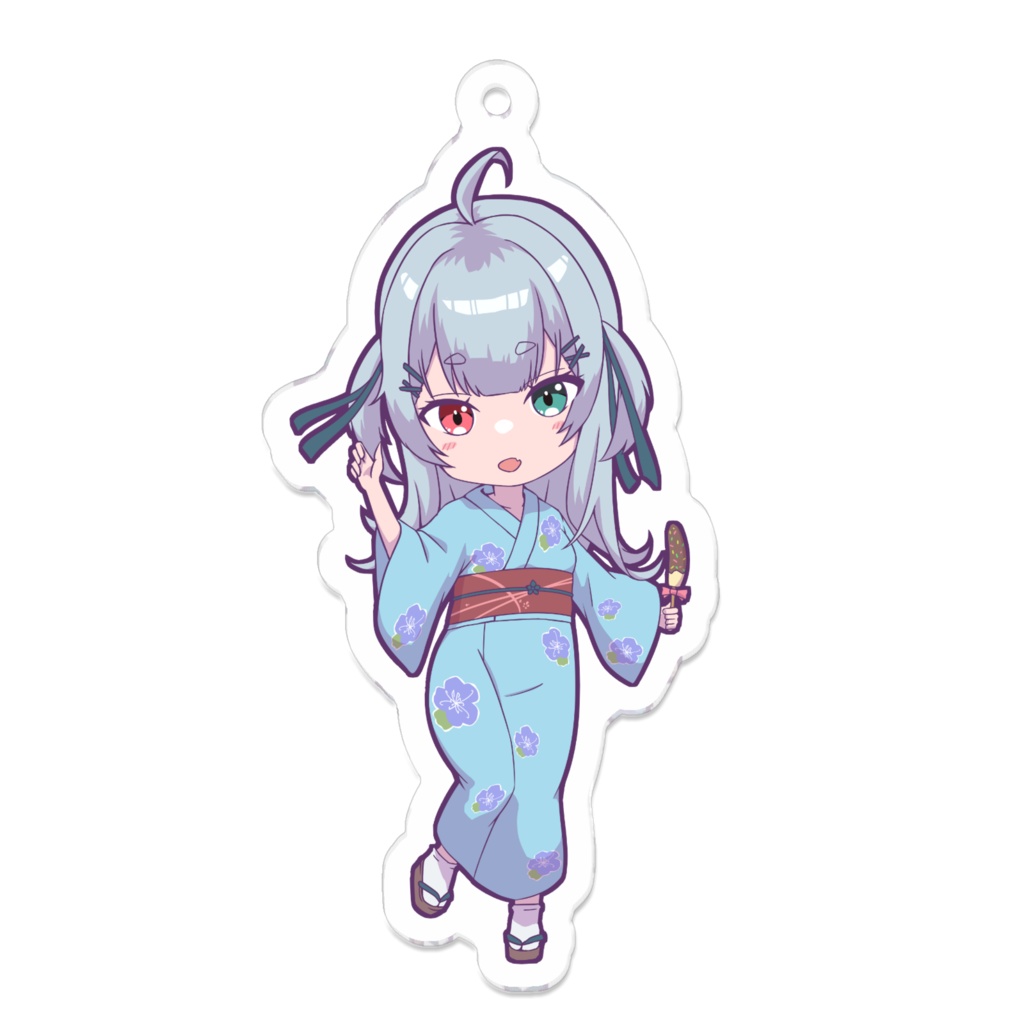 水星アルル V.ertex1周年記念限定アクキー 浴衣ver.