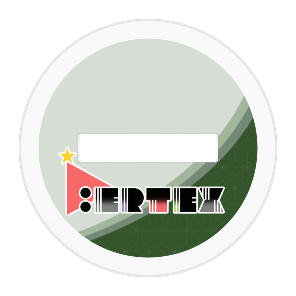 V.ertexマスコットアクスタ さんかく