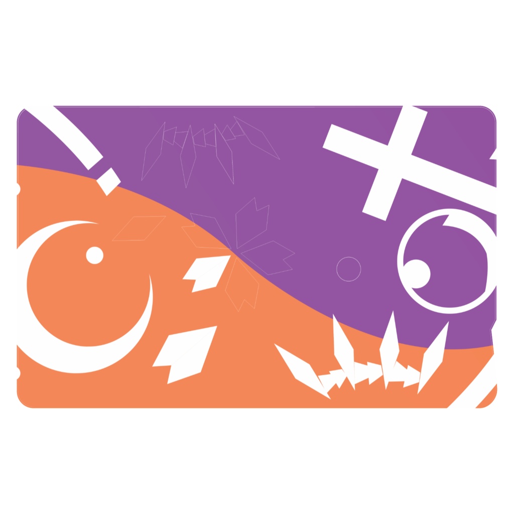 Vertex ハロウィン ライバーモチーフICカードステッカー