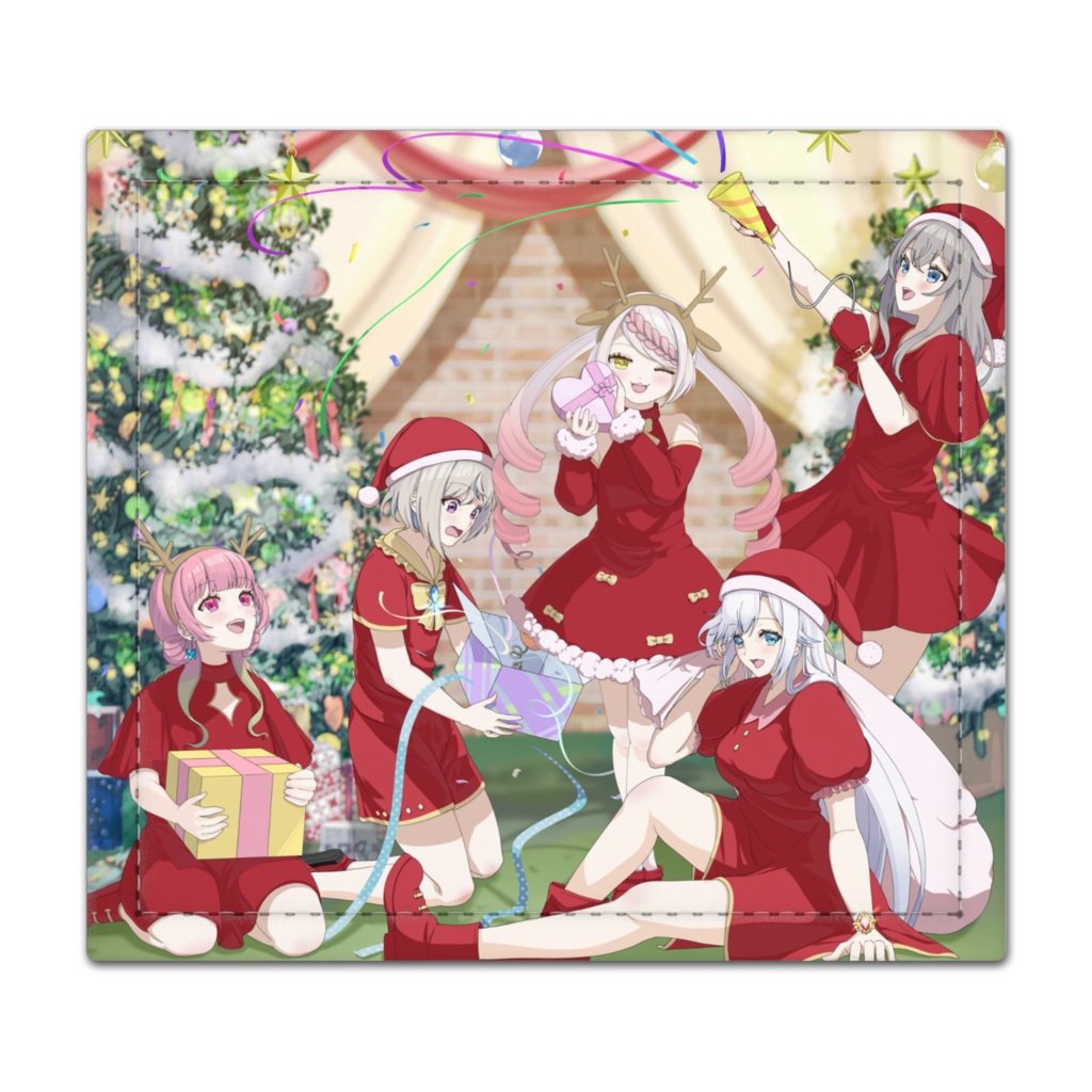 Vertex クリスマス 捺印マット yanya