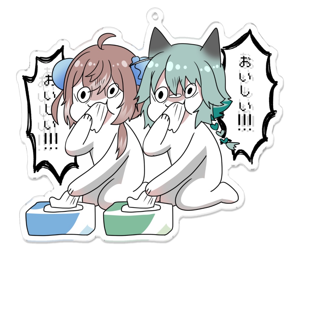 なんでもおいしいアクキー