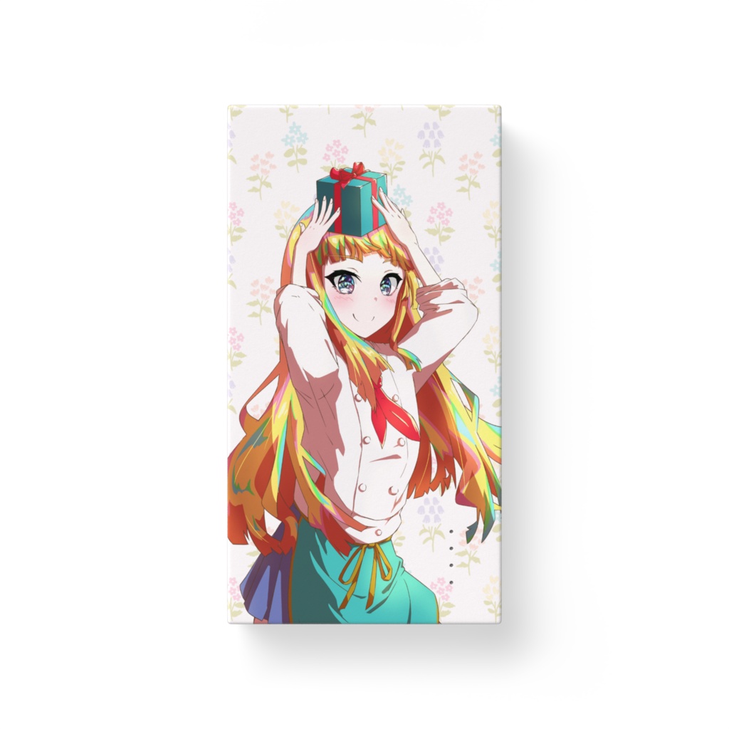 彩画ミツキ Vertex バレンタイン モバイルバッテリー