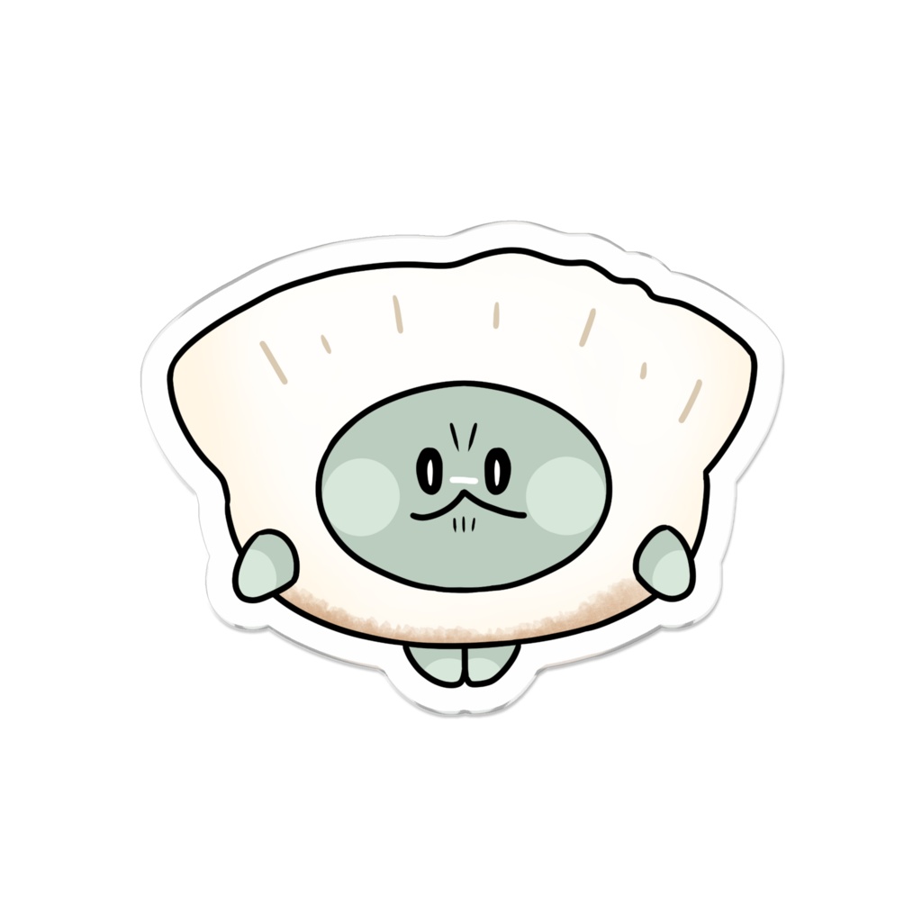 【梛木之介】ギョザアクリルバッジ