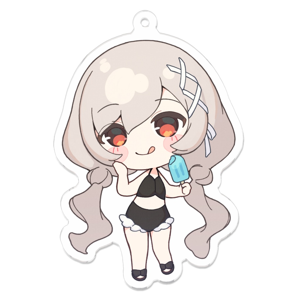 闇夜乃ゆえ V.ertex2周年記念限定アクキー 水着ver.