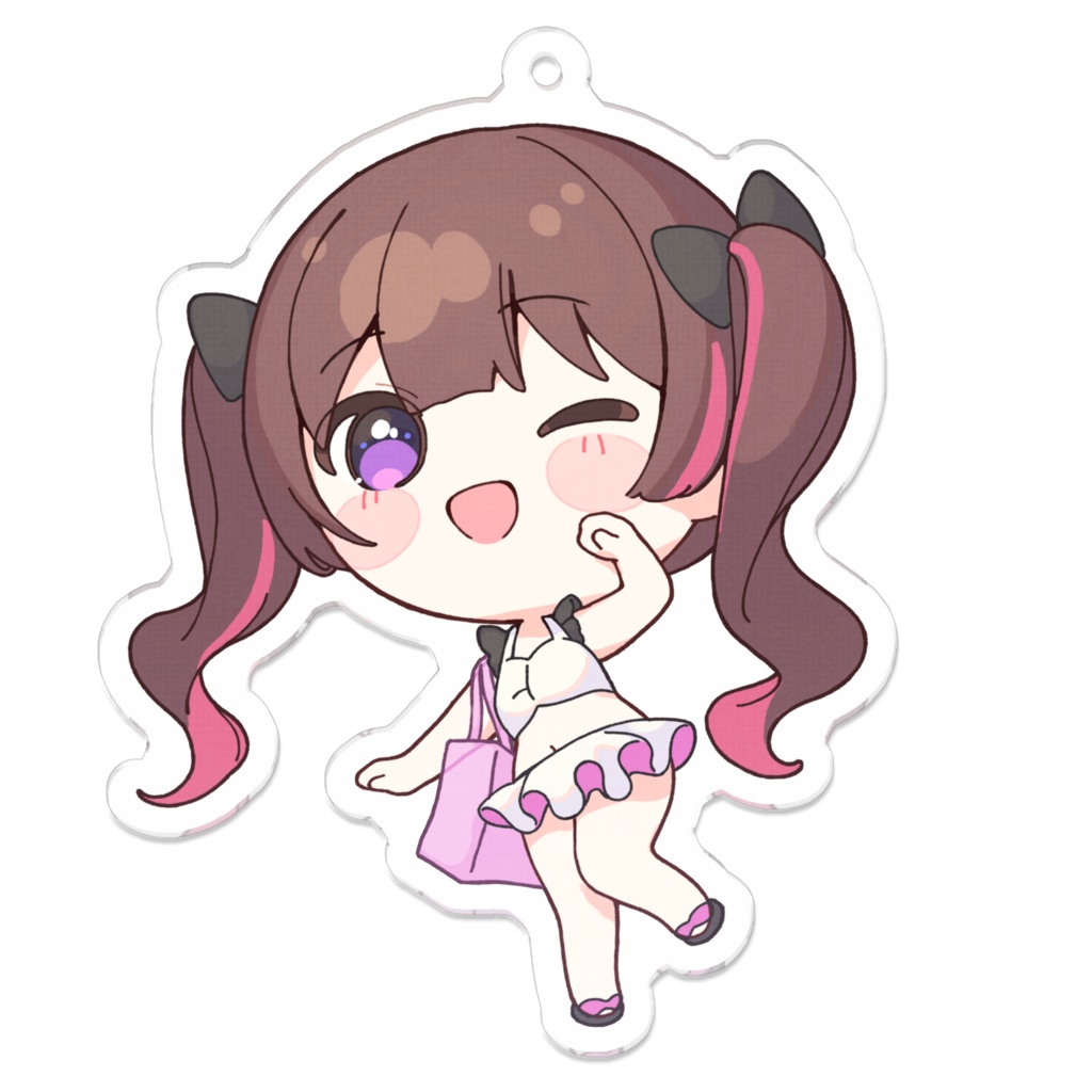 叶守ユメ V.ertex2周年記念限定アクキー 水着ver.