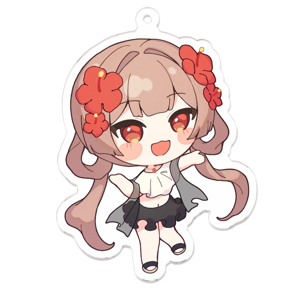 魂響仄灯 V.ertex2周年記念限定アクキー 水着ver.