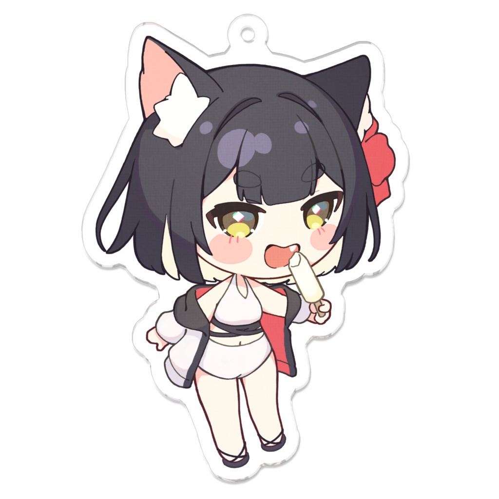 猫葉 一嘉V.ertex2周年記念限定アクキー 水着ver.
